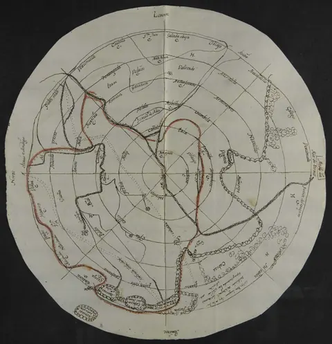 Mapa circular del partido de Salvatierra · hoja principal